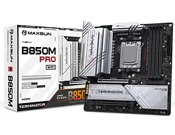 Материнська плата Maxsun Terminator B850M PRO WIFI (MS-Terminator B850M PRO WIFI) (Socket AM5, AMD B850, Micro-ATX) - мініатюра 6