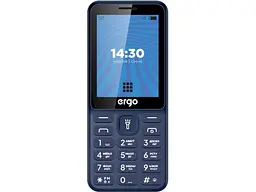 Мобільний телефон Ergo E284 Blue