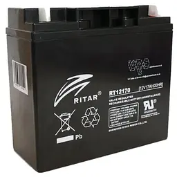 Акумуляторна батарея для ДБЖ Ritar AGM 12 V / 7 А*ч (RT12170)