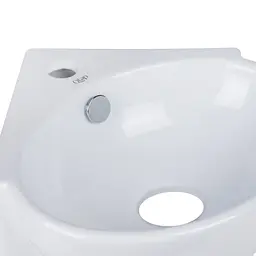 Умивальник Qtap Leo 390x365x130 White QT11115010WN, Білий - мініатюра 4