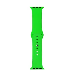 Ремінець Silicone Apple Watch 38/40/41 mm Green ( 32 ) ( 31 ) - мініатюра 2