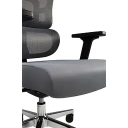 Офісне крісло GT Racer B-517L Gray [123082] - мініатюра 8