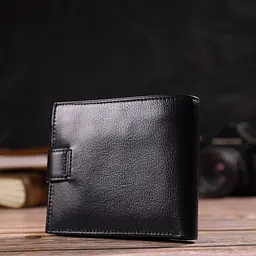 Чоловічий шкіряний гаманець Canpellini 11,5х9,7х2 см acs0025630 - мініатюра 7