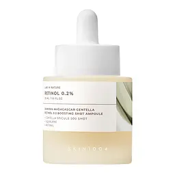 Антивікова сироватка для обличчя з вітаміном А і мікроголками Retinol 0.2 Boosting Shot Ampoule SKIN1004 30 мл