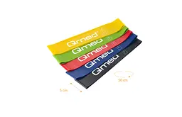 Набір еластичних стрічок для фітнесу Resistance Loop Bands Set 5 шт. Qmed fit0025156 - мініатюра 3