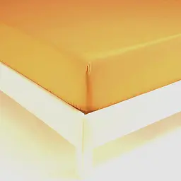 Простирадло на резинці з наволочками Penelope - Laura mustard гірчичний 160x200+50x70 (2) - мініатюра 4