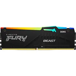 Kingston Пам'ять ПК Kingston DDR5 16GB KIT (8GBx2) 5600 FURY Beast RGB EXPO
