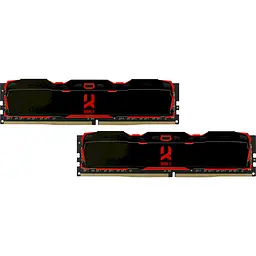 Модуль пам'яті GoodRam DDR4 32Gb (2x16) IRDM Black 3200MHz (IR-X3200D464L16A/32GDC)