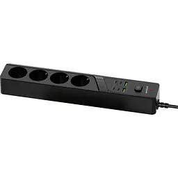 Мережевий фільтр Proove Power Strip P-04C (4 розетки + 2 USB + 4 Type-C) 2М black (PSPS25002421) - мініатюра 4