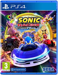 Гра Sony PlayStation консольна PS4 Sonic Racing: CrossWorlds, BD диск