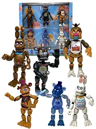 Набір фігурок аніматроніки із серії Шоколадні FNAF / "Five Nights at Freddy's" у коробці