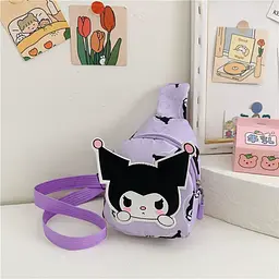 Сумочка-бананка Kuromi та її друзі, 1 відділення, регульований ремінець, C68986 (В асортименті)
