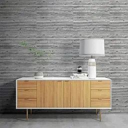 Самоклеюча 3D панель Sticker Wall під дерево кольору зебри 2800х700х3мм SW-00001769 - мініатюра 8