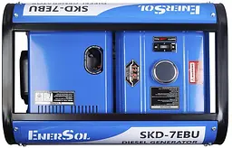 Генератор дизельний EnerSol Kit Energy 6.5 кВт SKD-7EBU - мініатюра 7