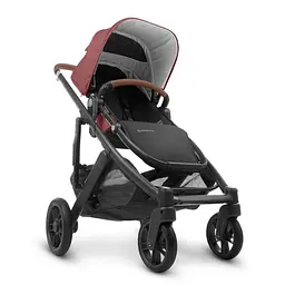 Прогулянкова коляска Uppababy Cruz V2 - Lucy + люлька Uppababy Carrycot Lucy Rosewood Melange Carbon Frame - мініатюра 25