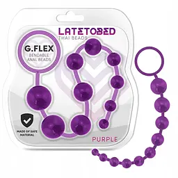 Анальний ланцюжок Latetobed G.Flex 30 см (фіолетовий) - мініатюра 2