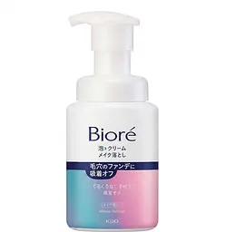 Японська пінка-крем для демакіяжу Као Biore Foam Cream, 210 мл