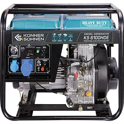 Генератор дизельний Konner&Sohnen KS 6100HDE [117110] - мініатюра 2