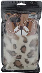 Чохол-накладка TOTO TPU Fluffy Case IPhone 7 Plus /8 Bear Brown - мініатюра 2