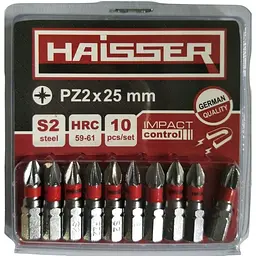 Біта Haisser PZ2x25 мм 10 шт. (81307)