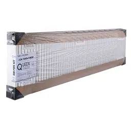 Радіатор сталевий панельний Queen Therm 22 бок 500x1800, Білий - мініатюра 3
