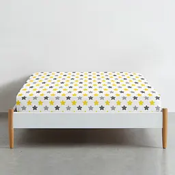 Простирадло Cosas на резинці 80х200 cookies, жовтий (CookieYellowGrey_80x200x20) - мініатюра 2