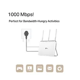 Гігабітний Powerline адаптер, TL-PA7017P TP-LINK - мініатюра 3