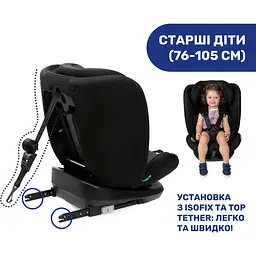 Автокрісло Chicco Mokita i-Size чорне (87033.95) - мініатюра 3