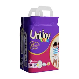 Підгузки Unijoy baby Premium М (5-10 кг) 22 шт (6973920541028)