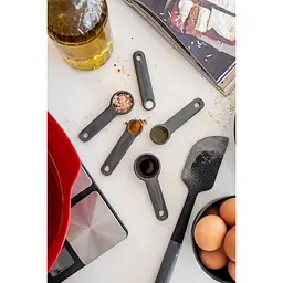 Набір мірних ложок KitchenAid Coreline сірий 5 шт. (KQG057OHCGG) - мініатюра 15