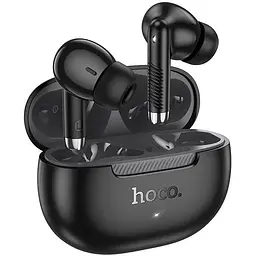 Навушники бездротові Hoco EQ24 Estrella Bluetooth TWS стереогарнітура в кейсі чорні