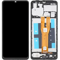 Дисплей Samsung A065 Galaxy A06 чорний, з рамкою