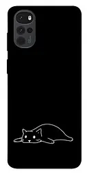 TPU чохол Demsky Lazy cat для Motorola Moto G22