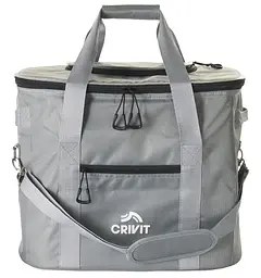 Термосумка Crivit 35L сумка-холодильник зі знімним пластиковим пакетом Серая - мініатюра 2