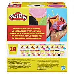 Набір маси для ліплення Play-Doh 18 баночок (G0522) - мініатюра 4