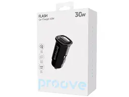 Автомобільний зарядний пристрій Proove Flash 30 W Black (CCFL30111201) - мініатюра 4