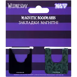 Закладки магнітні Yes Wednesday 2 шт. висікання (708818) - мініатюра 2