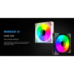 Комплект вентиляторів alseye Mirror Ⅲ-W-K 120мм 3шт (AS.04.06.0147) - мініатюра 7