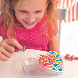 Набір для творчості 4M Little Craft Kits Скринька з бісерною мозаїкою (00-04768) - мініатюра 4