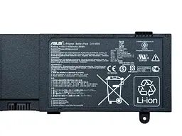 Акумулятор для ноутбука Asus N550 N550J N550JA G550 G550J G550JK Q550 Q550L Q550LF серії C41-N550 - мініатюра 3