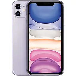 Смартфон Apple iPhone 11 64GB Purple Model A2221 (Grade B) Seller Refurbished - мініатюра 2