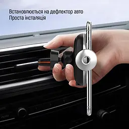 Бездротовий автомобільний зарядний пристрій ColorWay AutoSense Car Wireless Charger 2 10W Чорний (CW-CHAW035Q-BK) - мініатюра 9