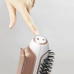 Фен-щітка Rowenta Reverso Dry & Brush 2 в 1 1200 Вт біло-золотистий (CF9820F0) - мініатюра 2