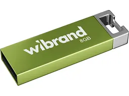 Флешка Wibrand 8 GB Chameleon Green USB 2.0 (WI2.0/CH8U6LG)