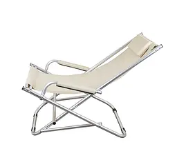 Шезлонг крісло-качалка Levistella GP20022109 BEIGE - мініатюра 3