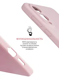 Силиконовый чехол с MagSafe для Samsung Galaxy S25 Edge 5G, ICON2 MagCase, розовый, противоударный, панель с мягкой подкладкой, защита всего корпуса, поддержка беспроводной зарядки, совместим с защитными стеклами и пленками, ArmorStandart (ARM88093) - мініатюра 4