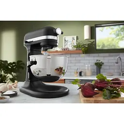 Кухонна машина KitchenAid Heavy Duty 5KSM55SXXEBM з підйомною чашею 5.2 л матова чорна (5KSM55SXXEBM) - мініатюра 11