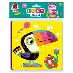 Пазли VLADI TOYS Foam puzzles 2in1 "Birds" RK6050-03