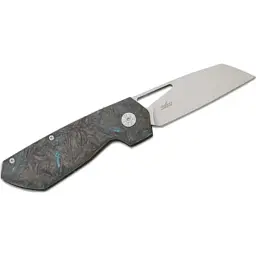 Ніж Maserin W2, M390, fat carbon, синій (371/B) - мініатюра 2