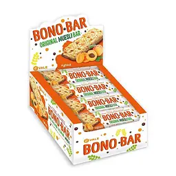 Мюслі батончики, Bono Bar Original Muesli — 20 × 40 г Apricots